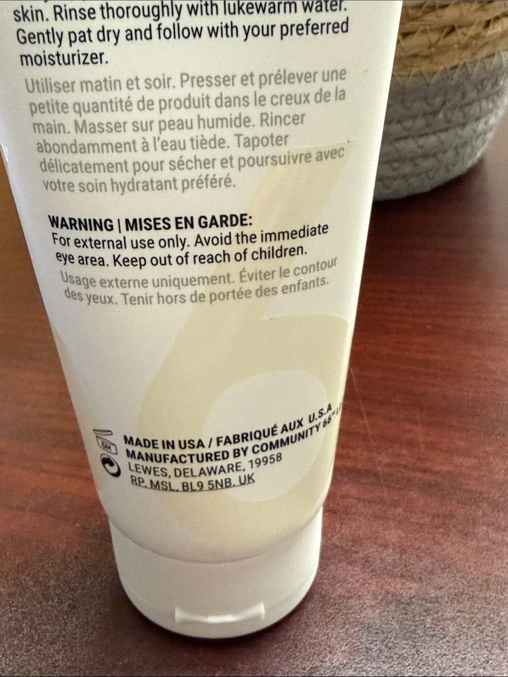 🍍5 for $30🍍 Community Sixty-Six Hydrating Cream Cleanser